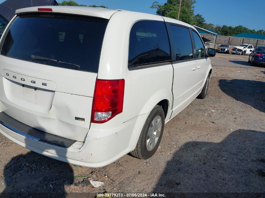 2012 Dodge Grand Caravan Se/Avp VIN: 2C4RDGBGXCR419997 Lot: 39779273