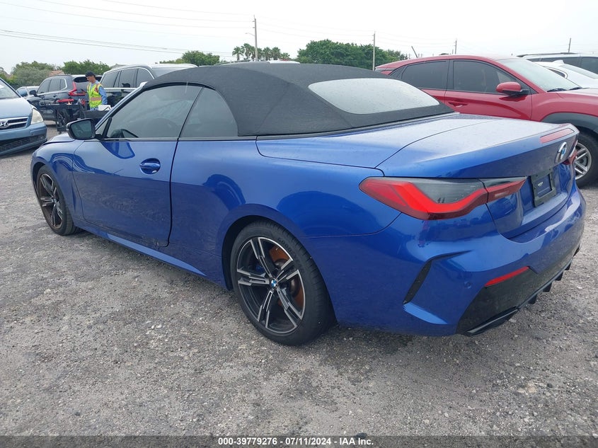 2022 BMW M440I VIN: WBA53AT08NCK10069 Lot: 39779276