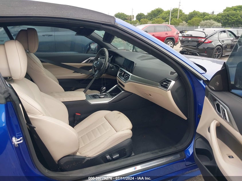 2022 BMW M440I VIN: WBA53AT08NCK10069 Lot: 39779276