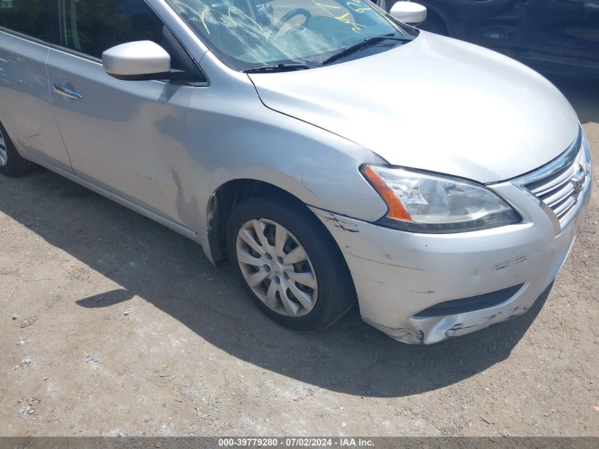 2014 Nissan Sentra Fe+ S/Fe+ Sv/S/Sl/Sr/Sv VIN: 3N1AB7AP8EY225642 Lot: 39779280