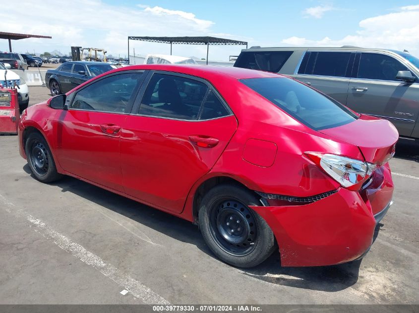 2017 Toyota Corolla Le VIN: 2T1BURHE4HC775453 Lot: 39779330