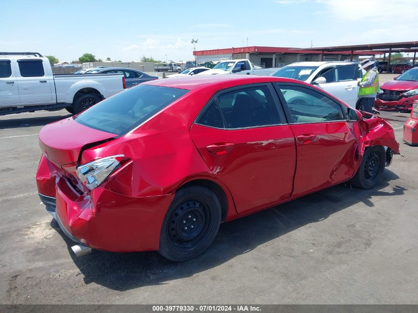 2017 Toyota Corolla Le VIN: 2T1BURHE4HC775453 Lot: 39779330