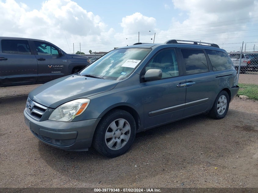 2007 Hyundai Entourage Gls/Limited/Se VIN: KNDMC233876033491 Lot: 39779348