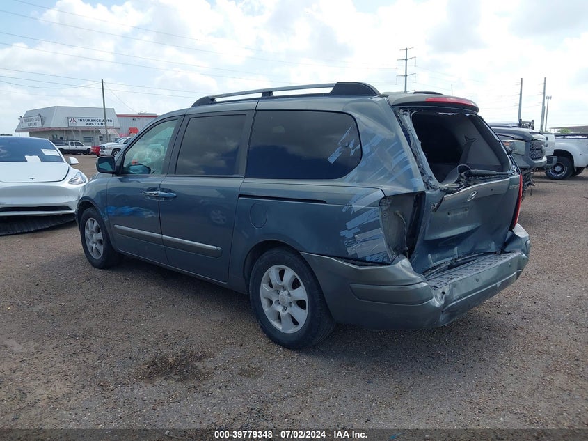 2007 Hyundai Entourage Gls/Limited/Se VIN: KNDMC233876033491 Lot: 39779348