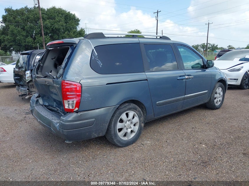 2007 Hyundai Entourage Gls/Limited/Se VIN: KNDMC233876033491 Lot: 39779348