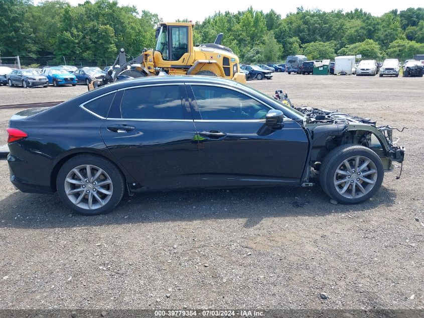 2021 Acura Tlx Standard VIN: 19UUB6F39MA003691 Lot: 39779354