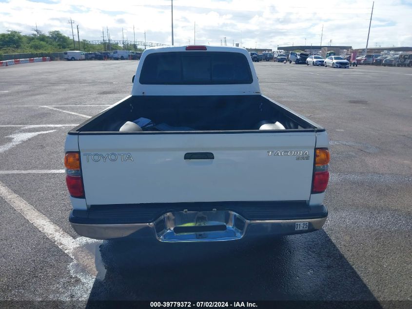 2001 Toyota Tacoma VIN: 5TEVL52NX1Z792422 Lot: 39779372