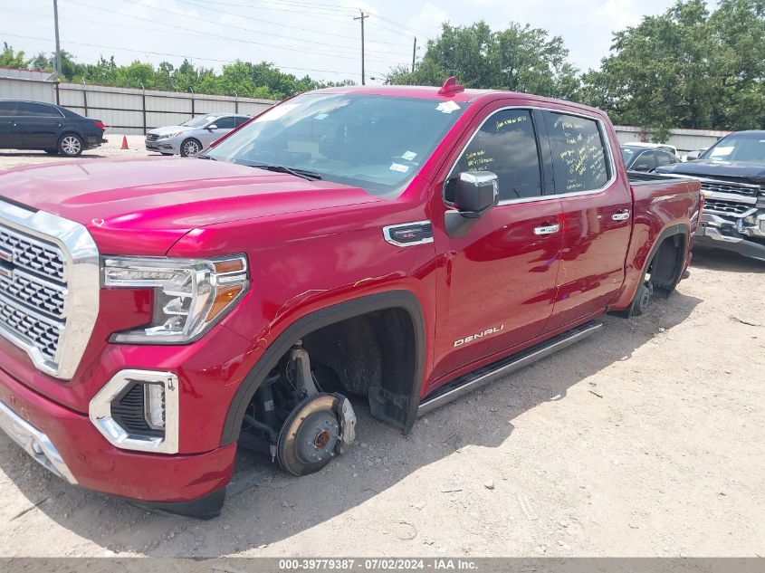 2022 GMC Sierra 1500 Limited 4Wd Short Box Denali VIN: 1GTU9FEL6NZ220405 Lot: 39779387