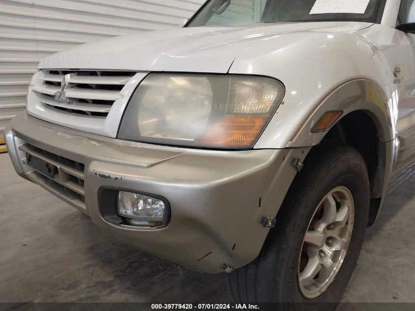 2002 Mitsubishi Montero Limited VIN: JA4MW51R82J071867 Lot: 39779420