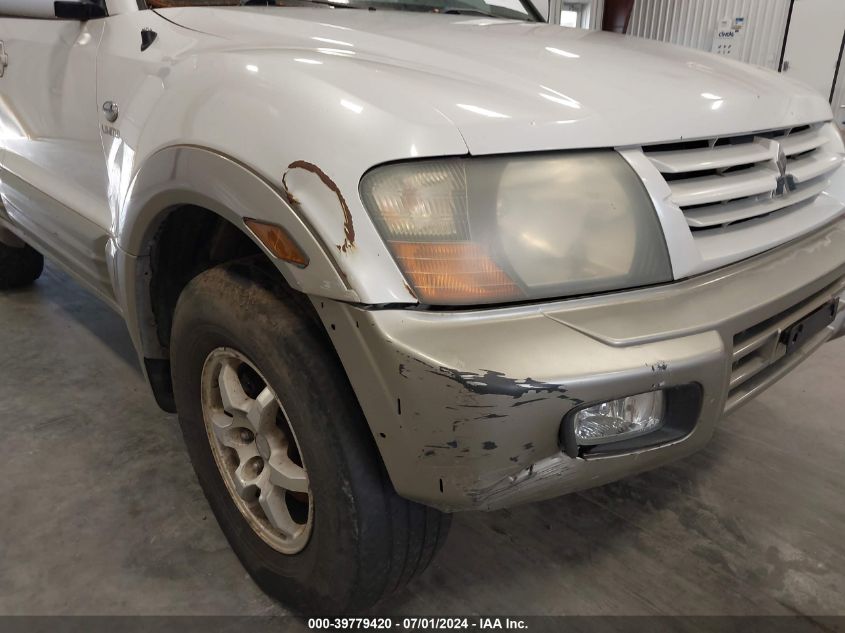 2002 Mitsubishi Montero Limited VIN: JA4MW51R82J071867 Lot: 39779420