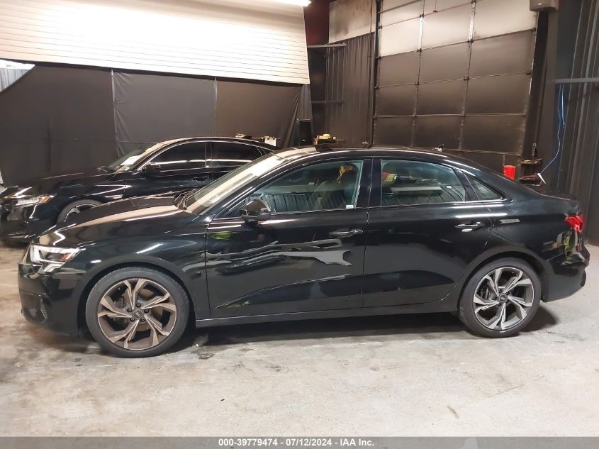 2023 Audi A3 Premium 40 Tfsi Front-Wheel Drive S Tronic VIN: WAUAUDGY4PA014609 Lot: 39779474