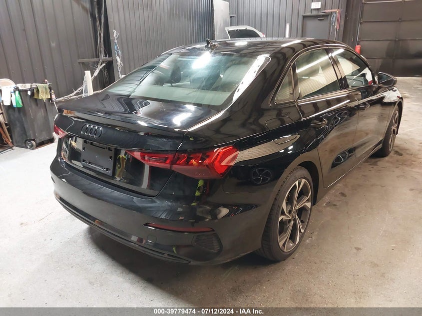2023 Audi A3 Premium 40 Tfsi Front-Wheel Drive S Tronic VIN: WAUAUDGY4PA014609 Lot: 39779474