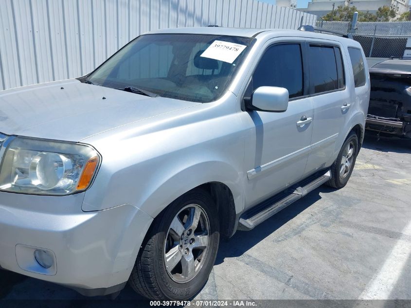 2011 Honda Pilot Ex-L VIN: 5FNYF3H6XBB007182 Lot: 39779478
