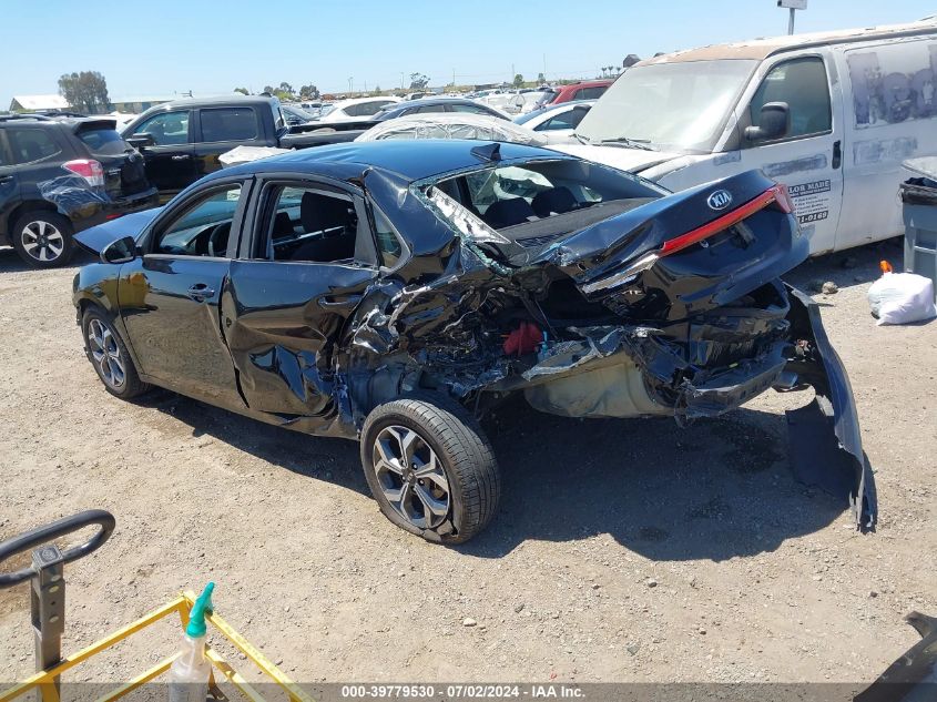 2019 Kia Forte Lxs VIN: 3KPF24AD8KE108230 Lot: 39779530