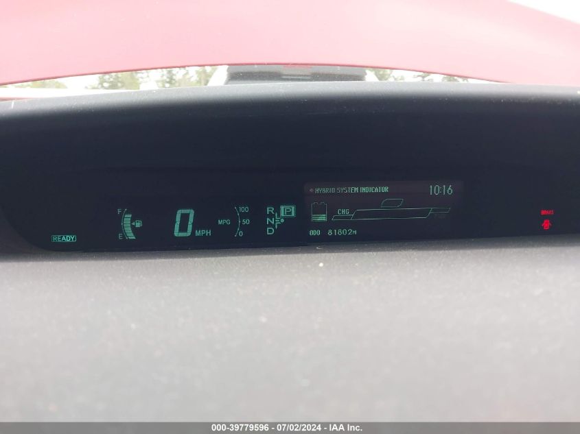 2010 Toyota Prius VIN: JTDKN3DU7A0174335 Lot: 39779596