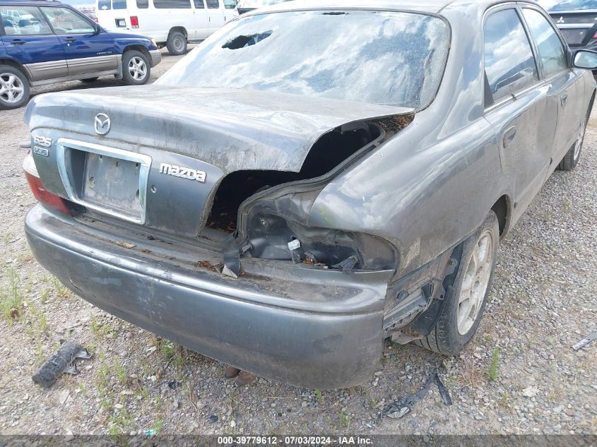 2000 Mazda 626 Es V6/Lx V6 VIN: 1YVGF22D8Y5107198 Lot: 39779612
