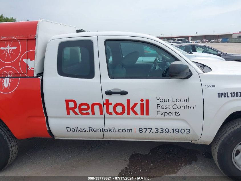 2016 Toyota Tacoma Sr VIN: 5TFRX5GN3GX061362 Lot: 39779621