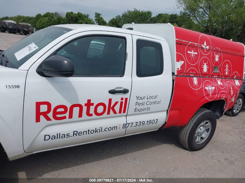 2016 Toyota Tacoma Sr VIN: 5TFRX5GN3GX061362 Lot: 39779621