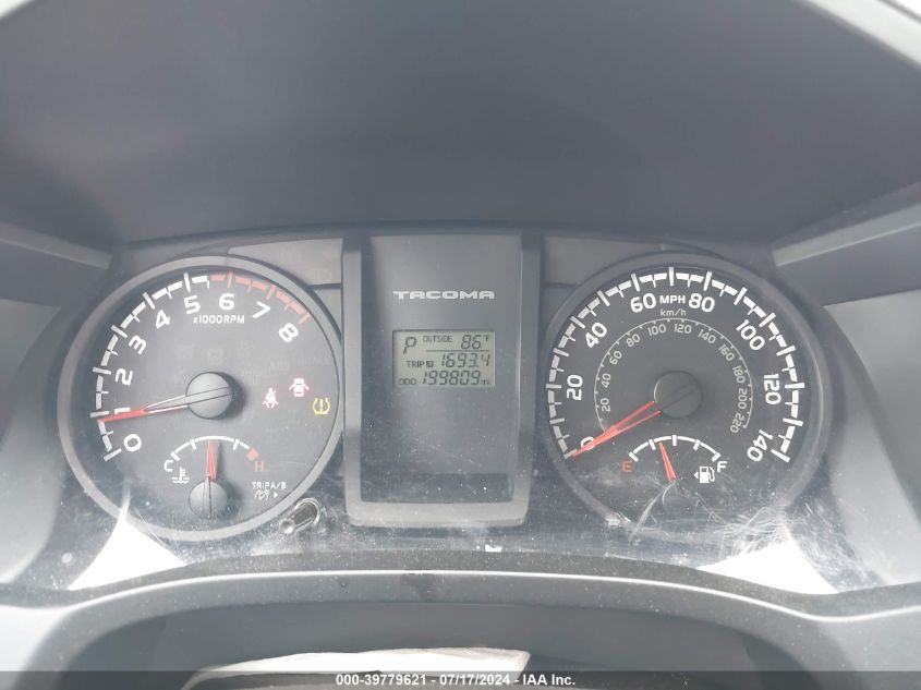 2016 Toyota Tacoma Sr VIN: 5TFRX5GN3GX061362 Lot: 39779621