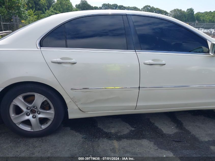 2008 Acura Rl 3.5 VIN: JH4KB16678C002552 Lot: 39779635