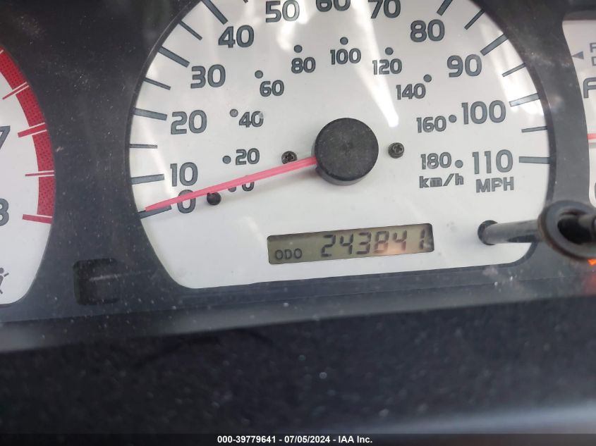 2003 Toyota Tacoma Base V6 VIN: 5TEHN72NX3Z276681 Lot: 39779641