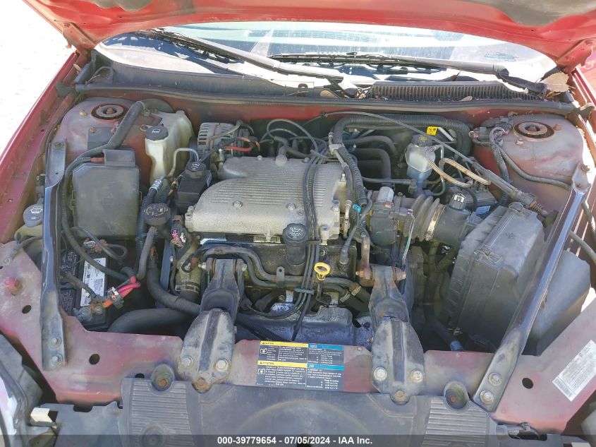 2007 Chevrolet Monte Carlo Lt VIN: 2G1WK16K479397644 Lot: 39779654