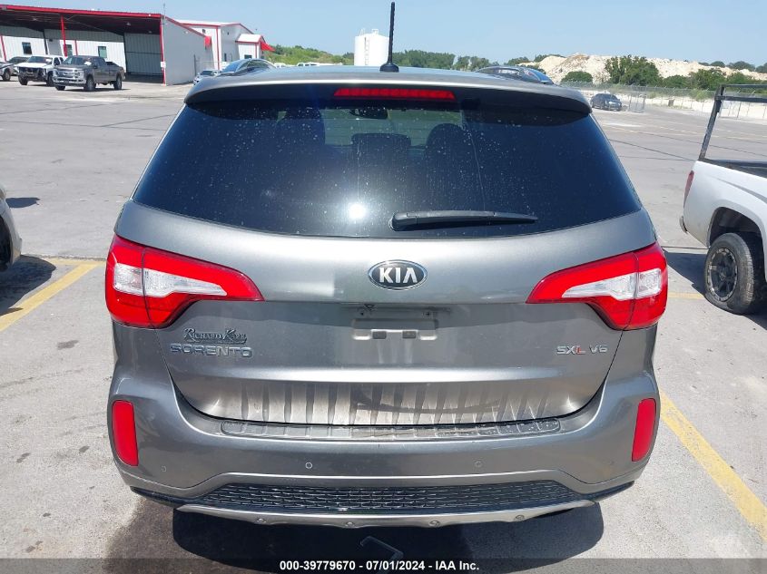 2015 Kia Sorento Limited V6 VIN: 5XYKW4A74FG579121 Lot: 39779670