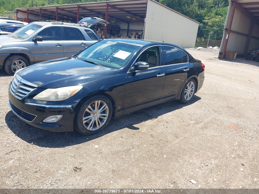 2013 Hyundai Genesis 3.8 VIN: KMHGC4DD1DU241358 Lot: 39779671