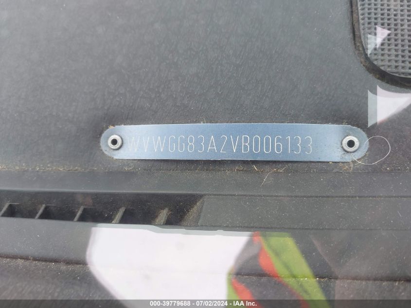 1997 Volkswagen Passat Tdi VIN: WVWGG83A2VB006133 Lot: 39779688