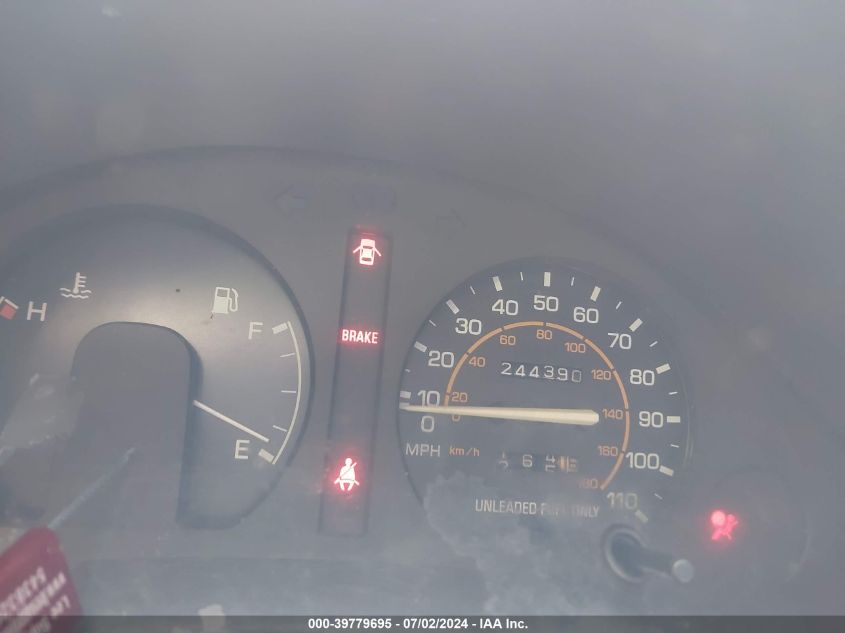 1994 Toyota Tercel Dx VIN: JT2EL43T9R0404074 Lot: 39779695