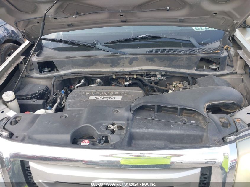 2010 Honda Pilot Ex VIN: 5FNYF4H44AB018696 Lot: 39779697