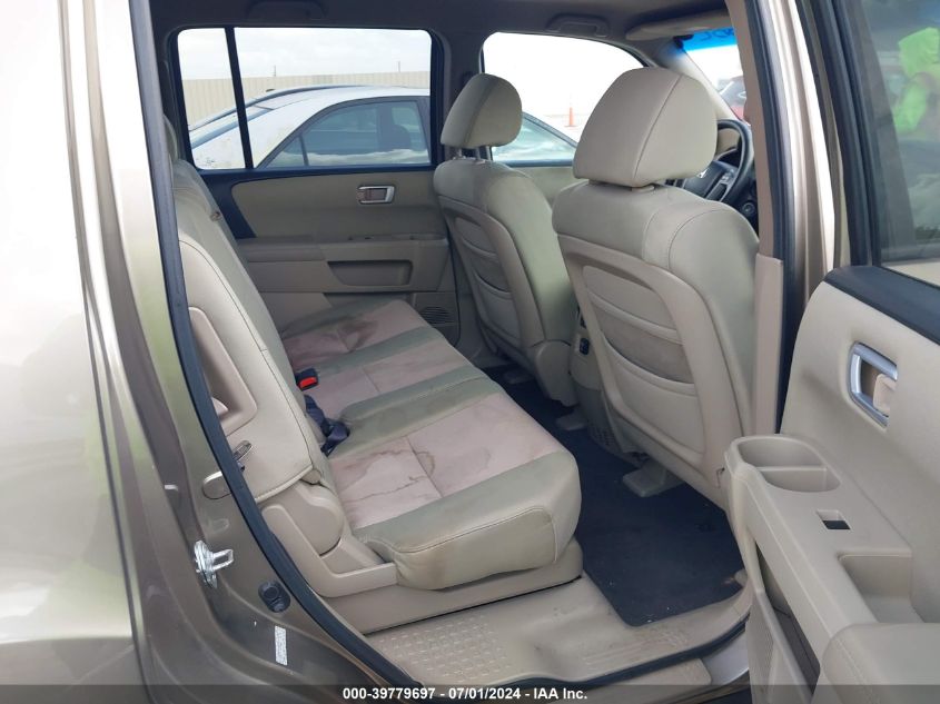 2010 Honda Pilot Ex VIN: 5FNYF4H44AB018696 Lot: 39779697