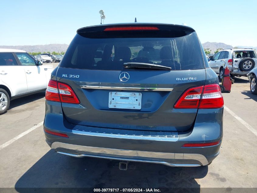 2012 Mercedes-Benz Ml 350 Bluetec VIN: 4JGDA2EB7CA020096 Lot: 39779717