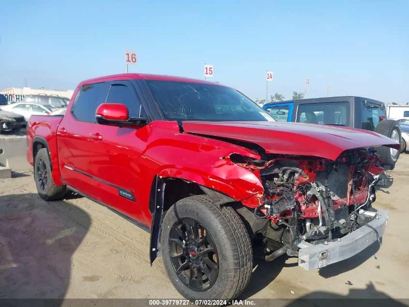 2023 Toyota Tundra Hybrid Platinum VIN: 5TFNC5DB1PX01569 Lot: 39779727