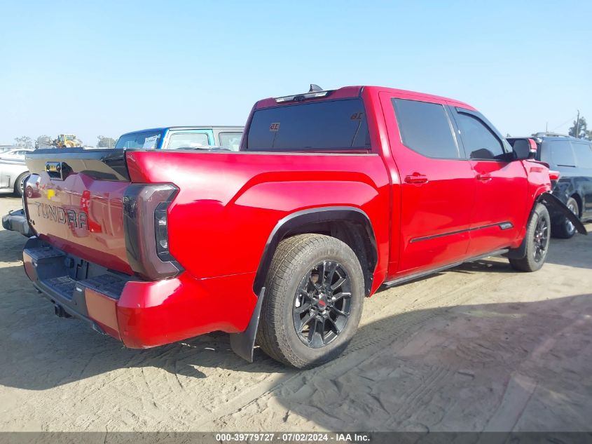 2023 Toyota Tundra Hybrid Platinum VIN: 5TFNC5DB1PX01569 Lot: 39779727