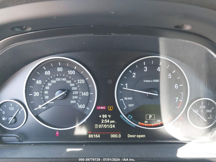 2014 BMW 328I xDrive VIN: WBA3B5G56ENS09787 Lot: 39779729