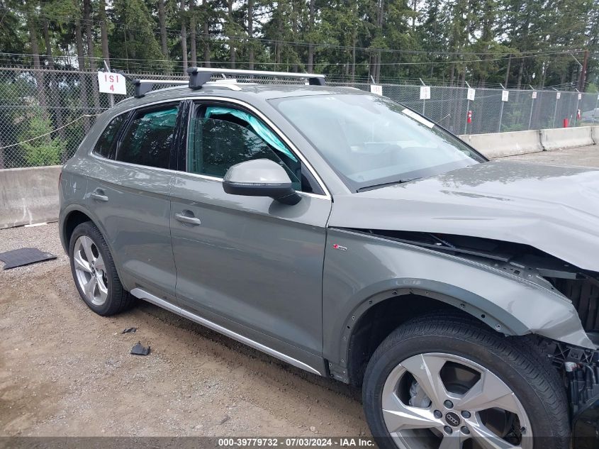 2023 Audi Q5 Premium Plus 45 Tfsi S Line Quattro VIN: WA1EAAFY1P2188669 Lot: 39779732