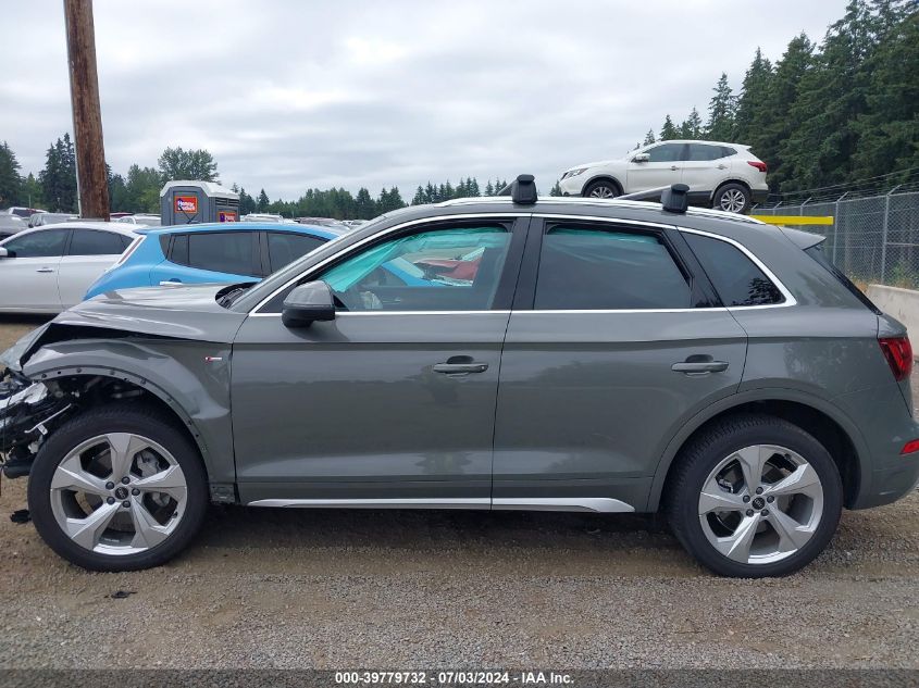 2023 Audi Q5 Premium Plus 45 Tfsi S Line Quattro VIN: WA1EAAFY1P2188669 Lot: 39779732
