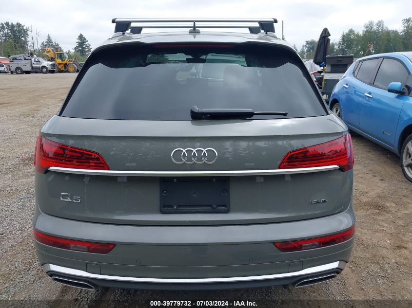 2023 Audi Q5 Premium Plus 45 Tfsi S Line Quattro VIN: WA1EAAFY1P2188669 Lot: 39779732