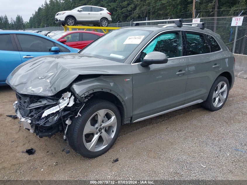 VIN WA1EAAFY1P2188669 2023 AUDI Q5 PREMIUM PLUS 45 TFSI S LINE QUATTRO