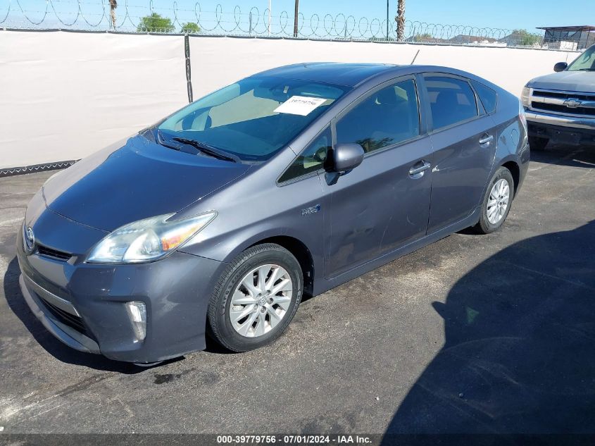 2014 Toyota Prius Plug-In VIN: JTDKN3DP8E3061024 Lot: 39779756