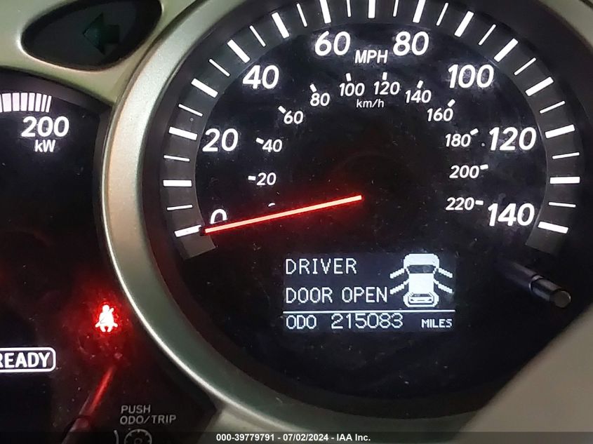 2007 Toyota Highlander Hybrid Limited V6 VIN: JTEGW21A270017680 Lot: 39779791