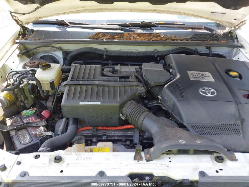 2007 Toyota Highlander Hybrid Limited V6 VIN: JTEGW21A270017680 Lot: 39779791