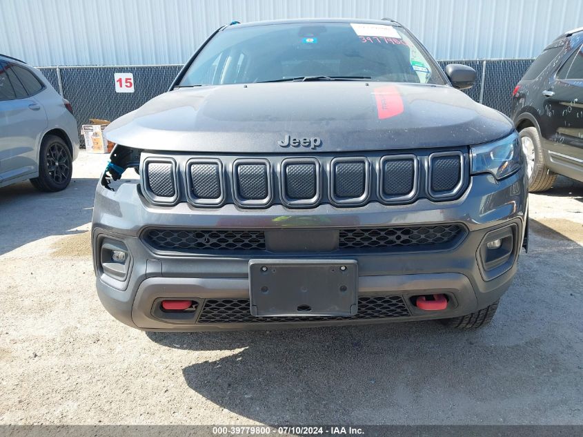 2022 JEEP COMPASS TRAILHAWK 4X4 - 3C4NJDDB3NT163242