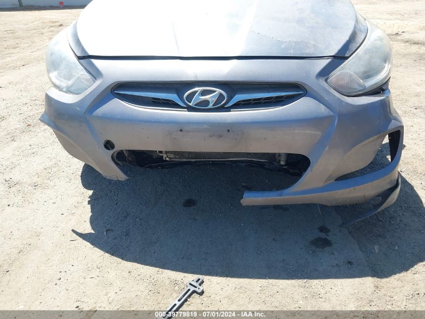 2014 Hyundai Accent Gls VIN: KMHCT4AE3EU706879 Lot: 39779819