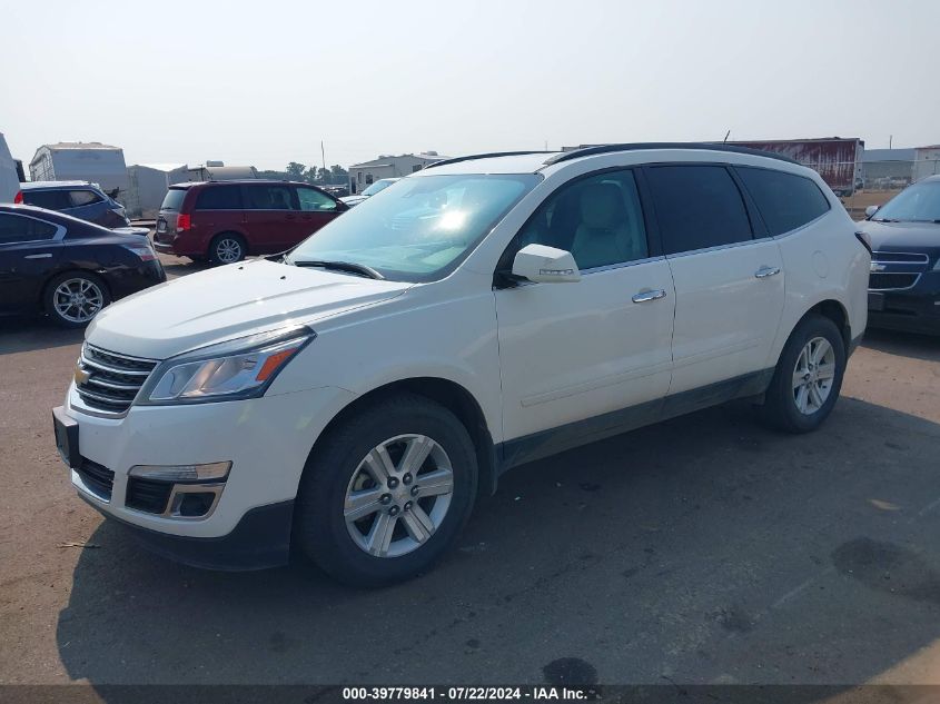 VIN 1GNKVHKD3EJ204485 2014 Chevrolet Traverse, 2LT no.2