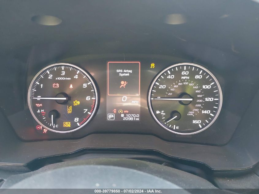 2021 Subaru Legacy Premium VIN: 4S3BWAD65M3016016 Lot: 39779850