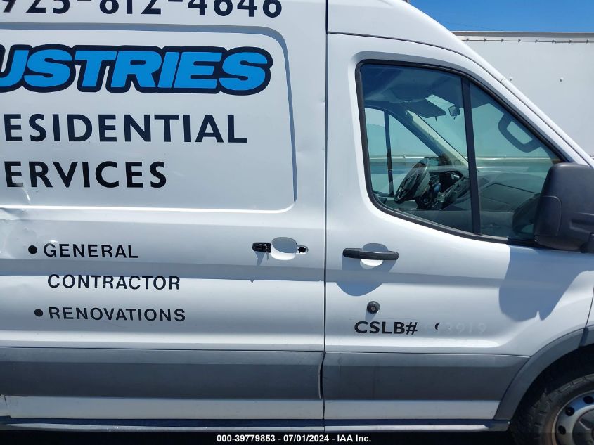 2015 Ford Transit-250 VIN: 1FTNR2CM5FKA24619 Lot: 39779853