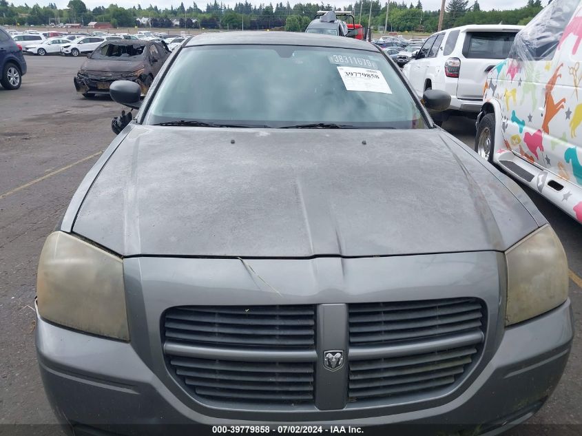 2005 Dodge Magnum Sxt VIN: 2D4GZ48V15H537459 Lot: 39779858