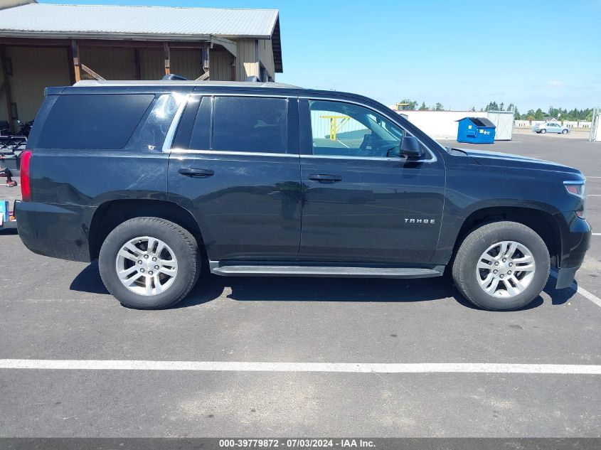 2015 Chevrolet Tahoe Lt VIN: 1GNSKBKC9FR638104 Lot: 39779872